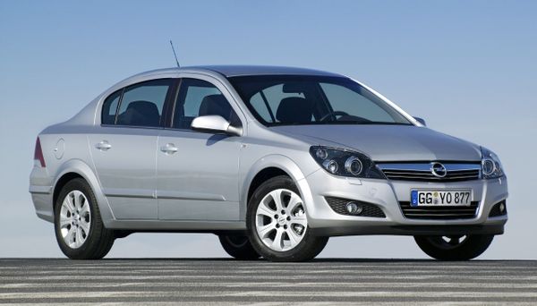 Opel Astra 2006. Bodywork, Exterior. Sedan, 3 generation, restyling