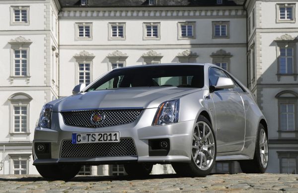 Cadillac CTS-V 2010. Bodywork, Exterior. Coupe, 2 generation