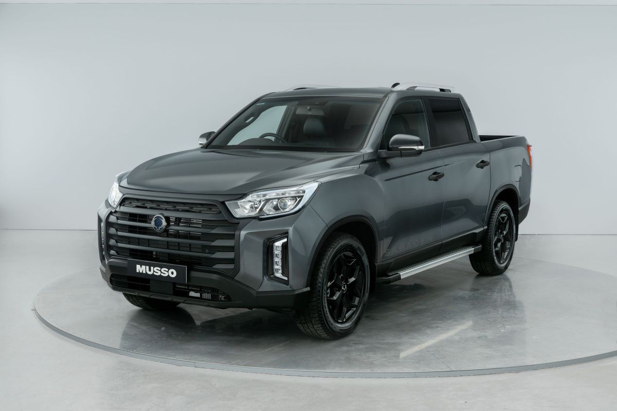 KG Mobility Musso 2021. Кузов, экстерьер. Пикап Двойная кабина, 2 поколение, рестайлинг