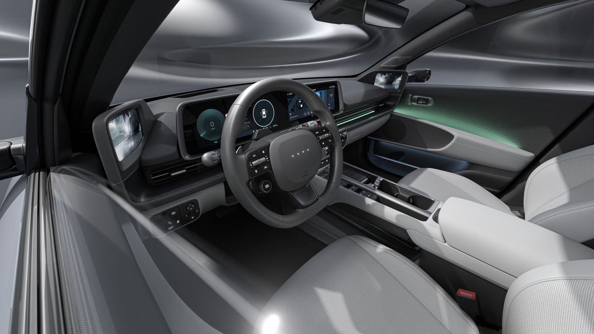 Hyundai IONIQ 6 2025. Передние сидения. Седан, 1 поколение, рестайлинг