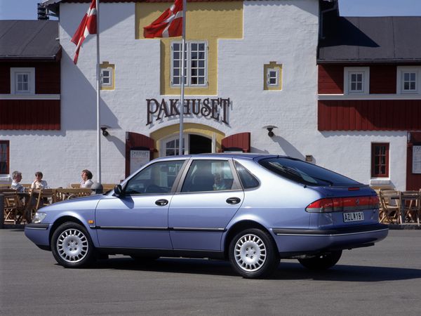 Saab 900 1993. Bodywork, Exterior. Hatchback 5-door, 2 generation