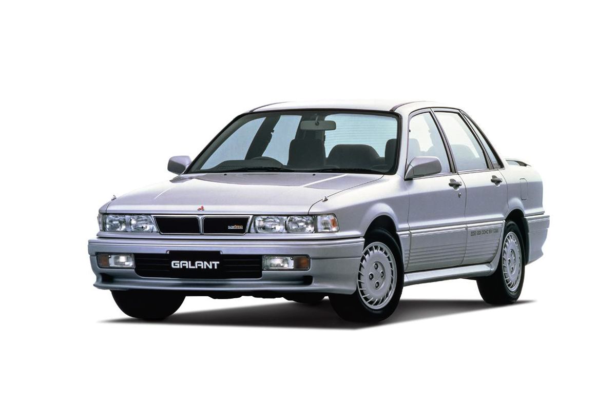 Mitsubishi Galant 1989. Bodywork, Exterior. Sedan, 6 generation