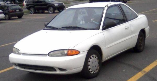 Dodge Colt 1992. Carrosserie, extérieur. Coupé, 7 génération