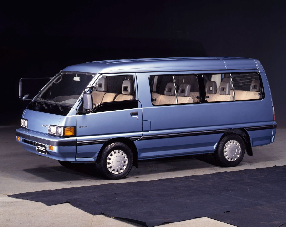 Hyundai H100 1987. Carrosserie, extérieur. Minibus, 1 génération