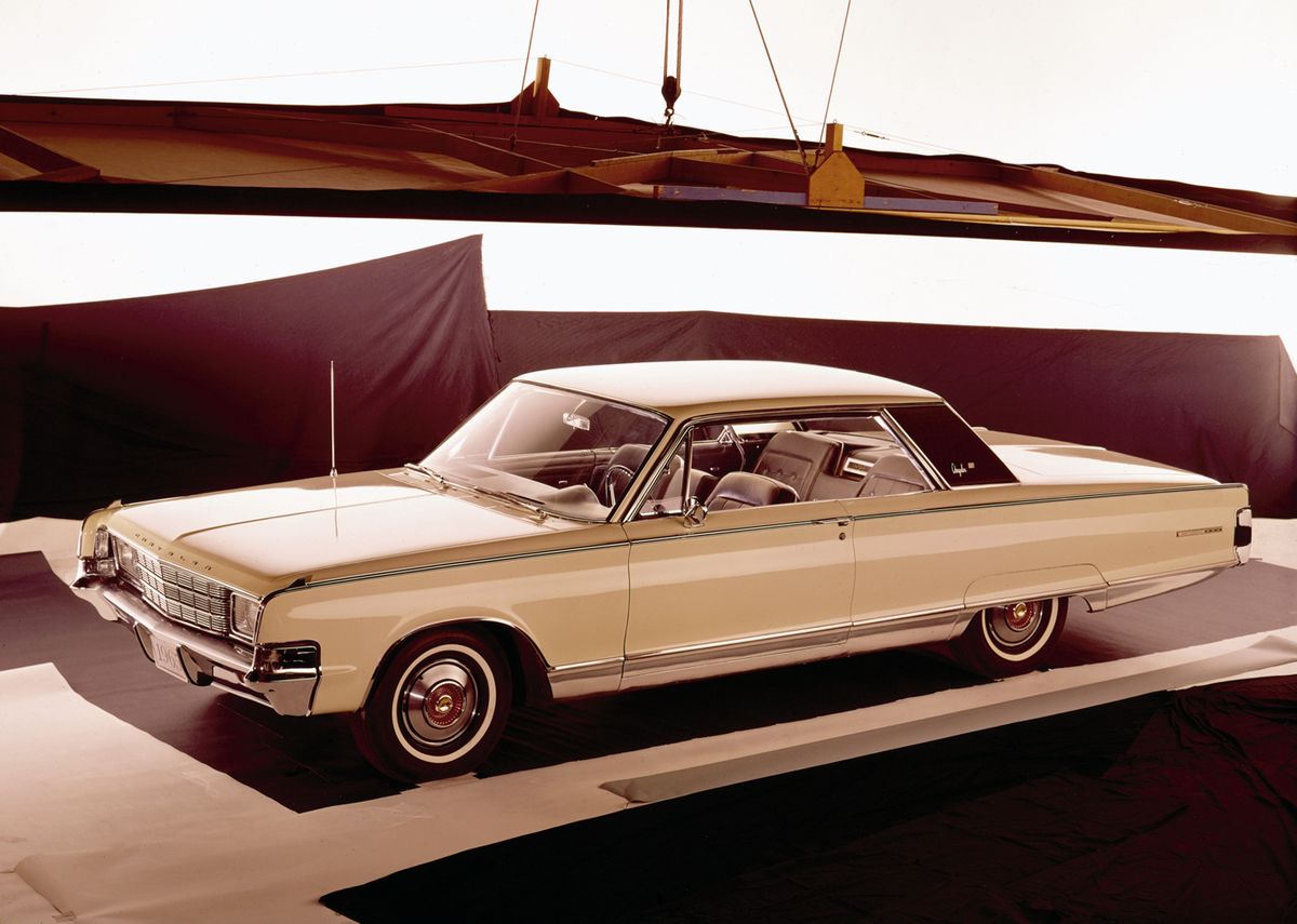 Chrysler New Yorker 1965. Carrosserie, extérieur. Coupé sans montants, 7 génération