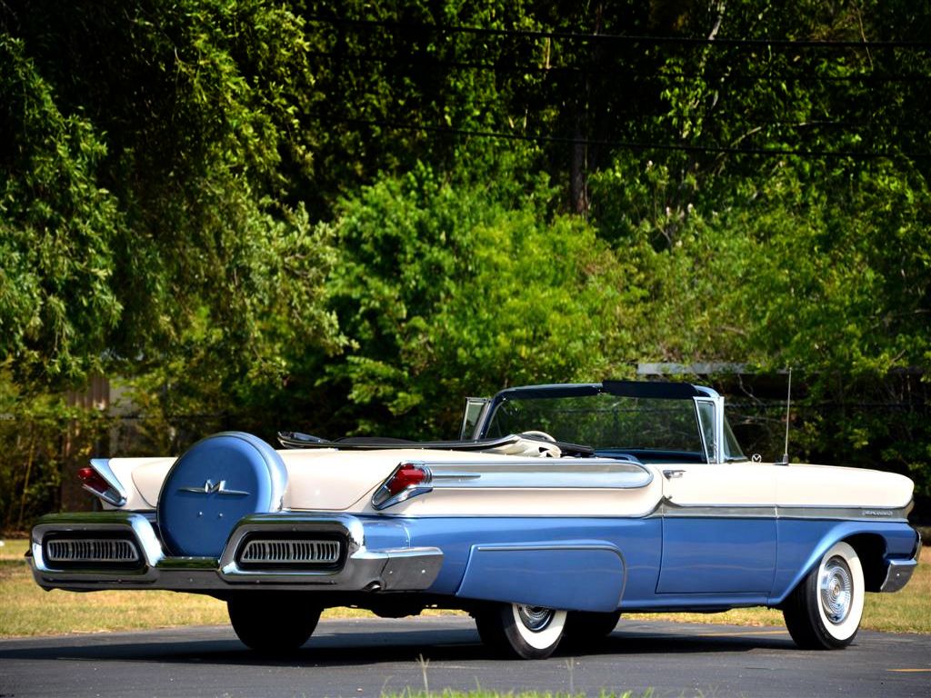 Mercury Monterey 1957. Carrosserie, extérieur. Cabriolet, 3 génération