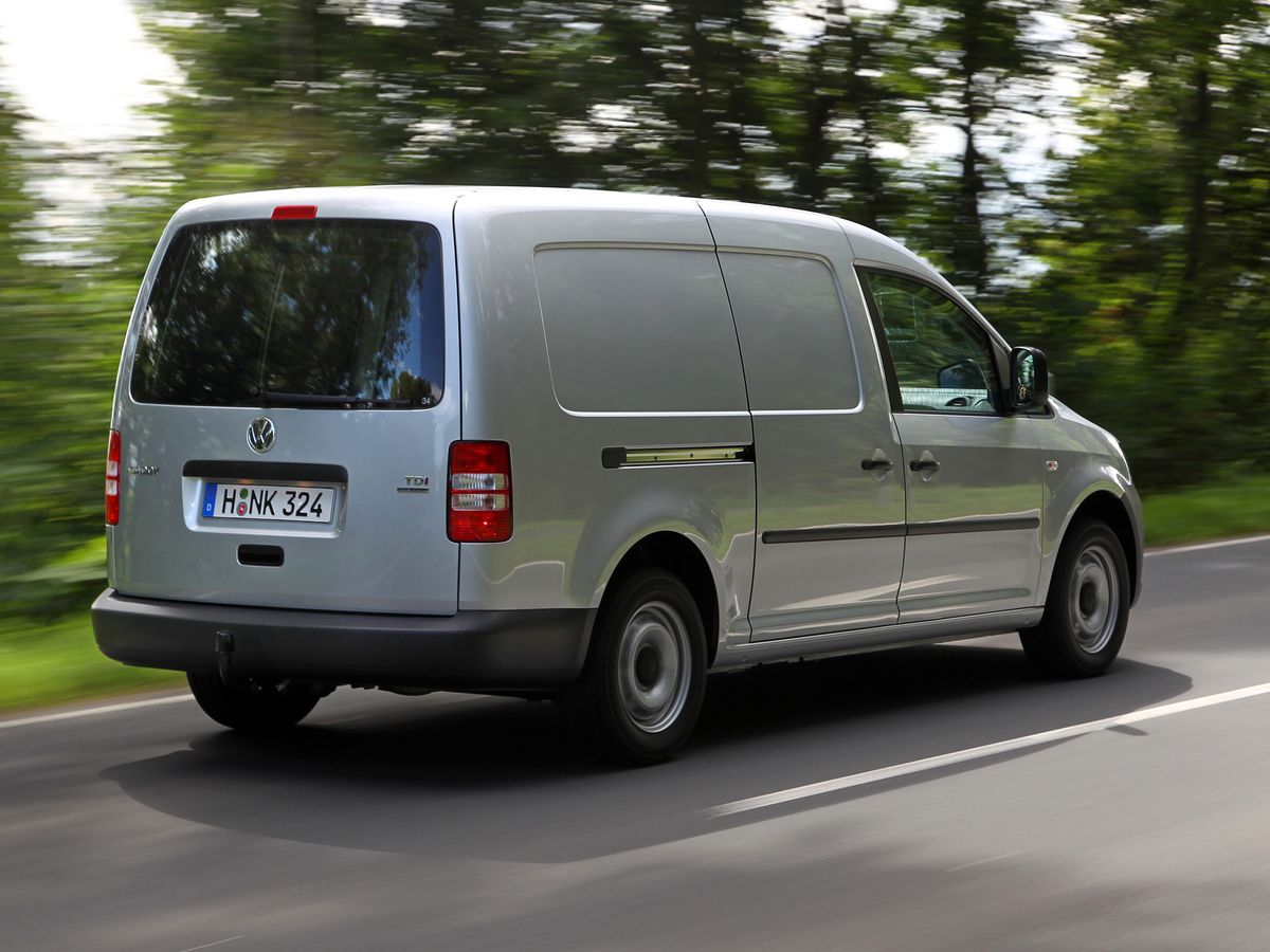 Volkswagen Caddy 2010. Carrosserie, extérieur. Fourgonnette Long, 3 génération, restyling