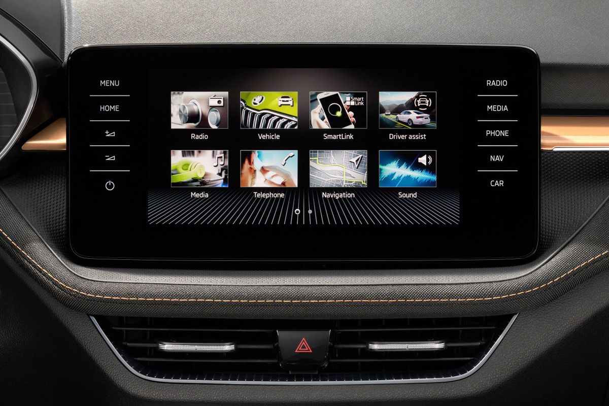 Skoda Fabia 2021. Multimedia. Hatchback 5-door, 4 generation