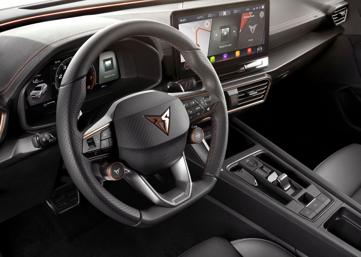 Cupra Formentor 2020. Steering wheel. SUV 5-doors, 1 generation