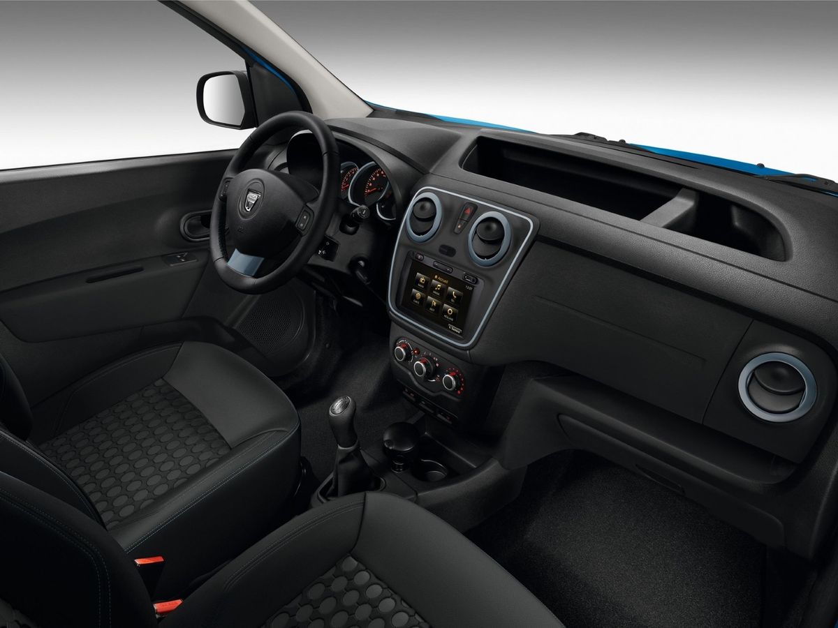 Dacia Dokker Stepway 2014. Front seats. Minivan, 1 generation