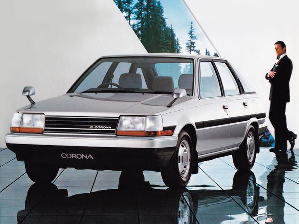 Toyota Corona 1983. Carrosserie, extérieur. Liftback, 8 génération