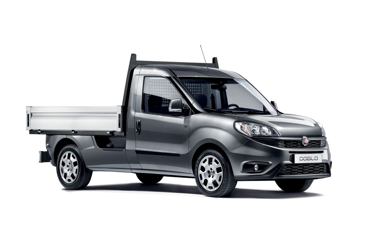 Fiat Doblo 2014. Кузов, экстерьер. Пикап Одинарная кабина, 2 поколение, рестайлинг