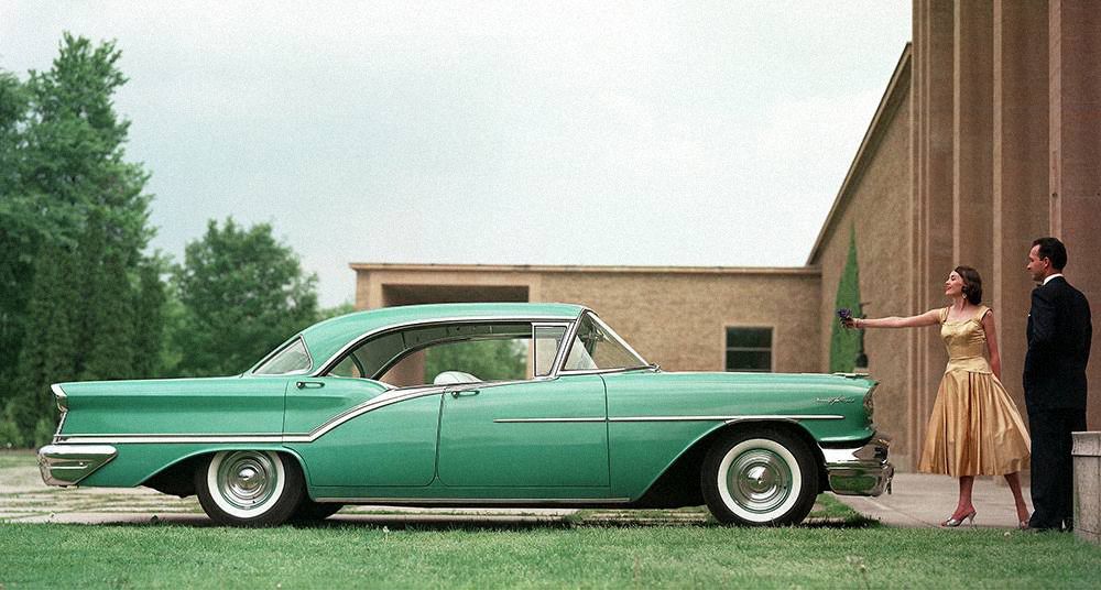 Oldsmobile Ninety Eight 1957. Bodywork, Exterior. Sedan, 4 generation