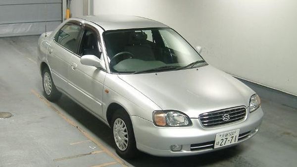 Suzuki Cultus 1998. Carrosserie, extérieur. Berline, 3 génération, restyling