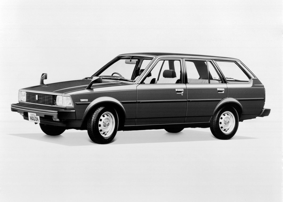 טויוטה קורולה ‏1979. מרכב, צורה. סטיישן 5 דלתות, 4 דור