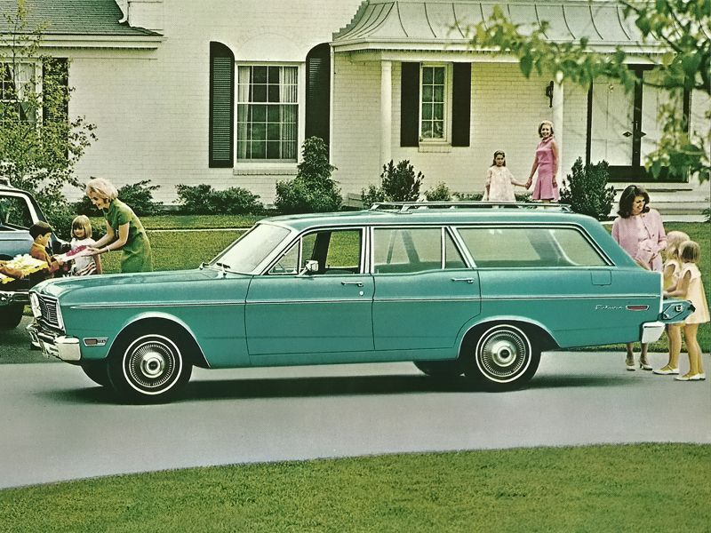 פורד פלקון ‏1966. מרכב, צורה. סטיישן 5 דלתות, 3 דור