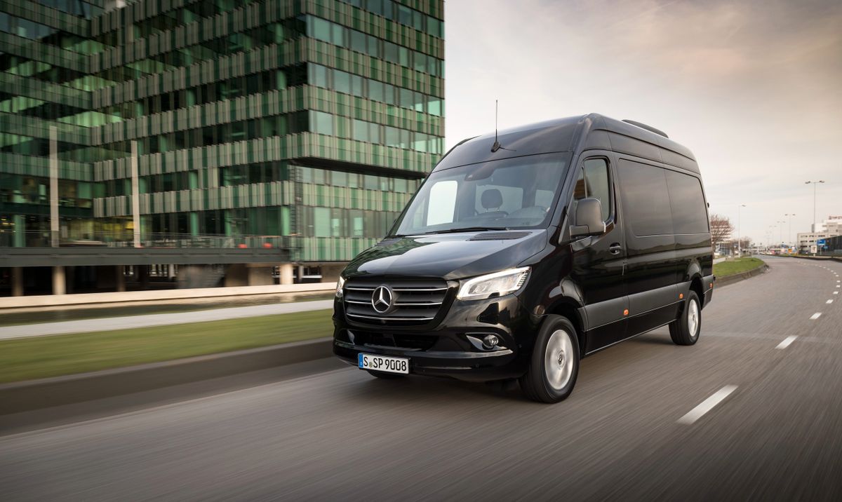 Mercedes Sprinter 2019. Кузов, экстерьер. Микроавтобус, 3 поколение