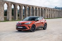 Toyota C-HR SUV. The first generation restyling