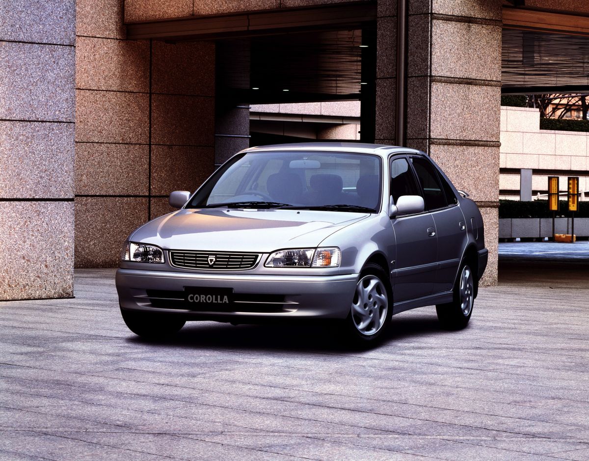 טויוטה קורולה ‏1997. מרכב, צורה. סדאן, 8 דור