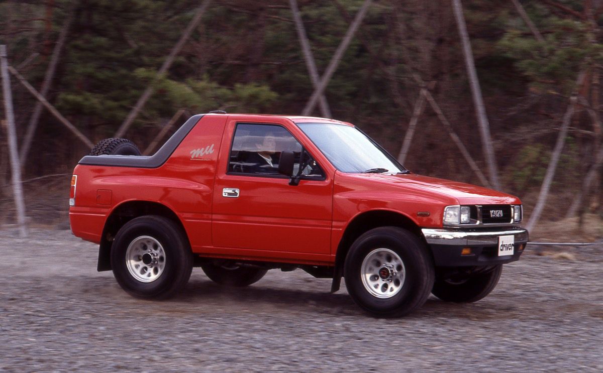 Isuzu MU 1989. Bodywork, Exterior. SUV cabriolet, 1 generation