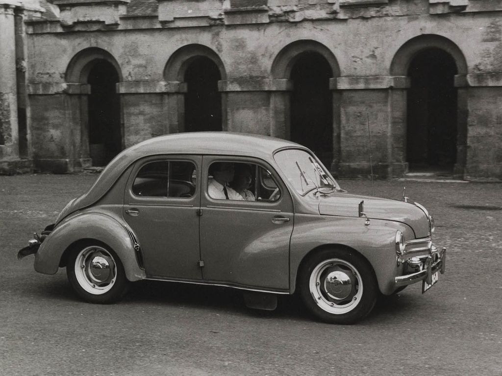 رينو 4CV 1947. الهيكل، المظهر الخارجي. سيدان, 1 الجيل