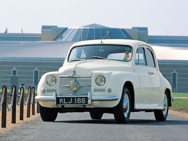 Rover P4 1949. Carrosserie, extérieur. Berline, 1 génération