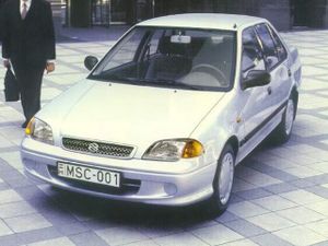 Suzuki Swift 2000. Carrosserie, extérieur. Berline, 2 génération, restyling