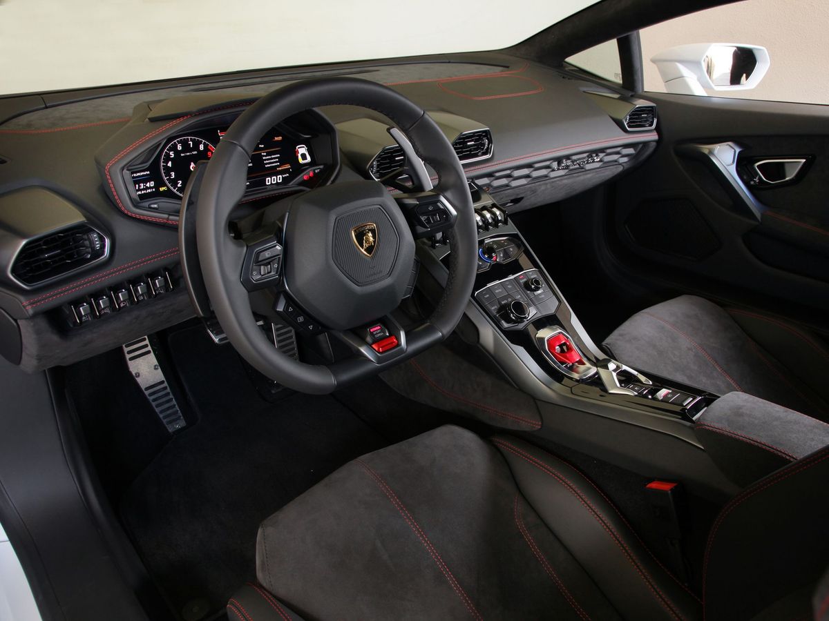 Lamborghini Huracan 2014. Front seats. Coupe, 1 generation