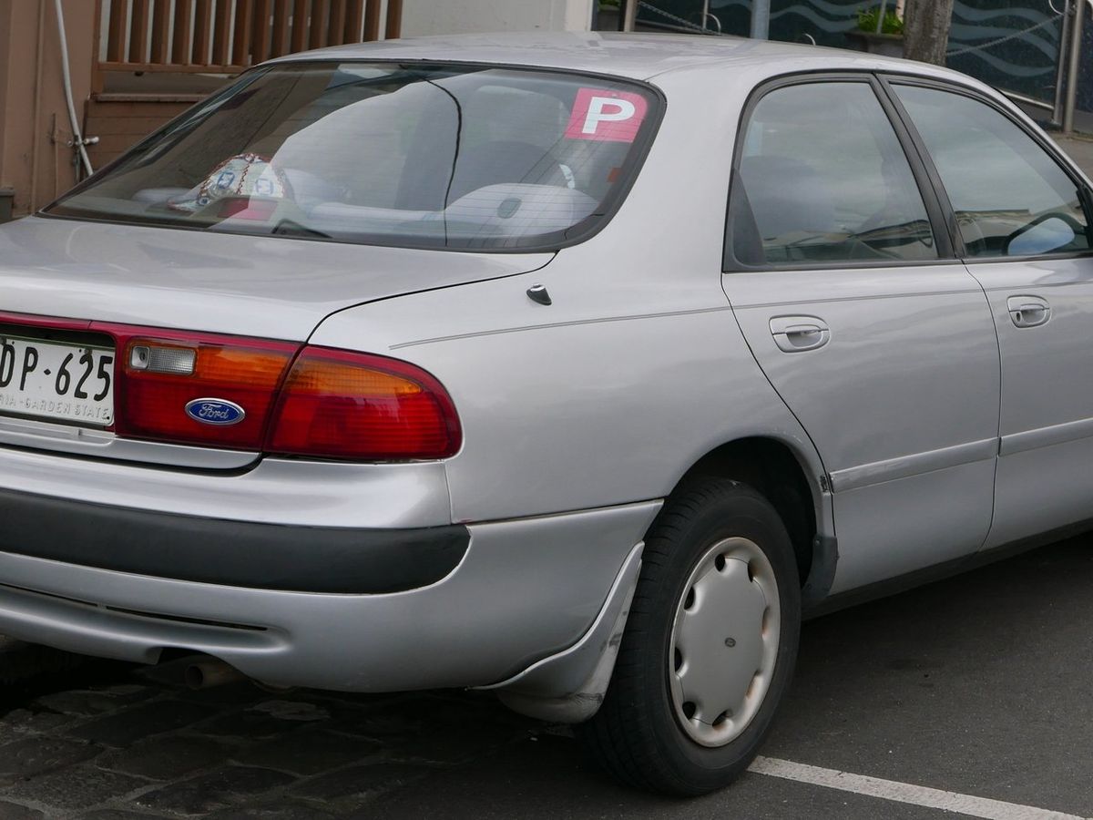 Ford Telstar 1991. Carrosserie, extérieur. Berline, 3 génération