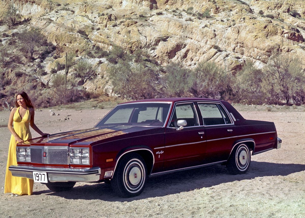 Oldsmobile Ninety Eight 1977. Bodywork, Exterior. Sedan, 9 generation
