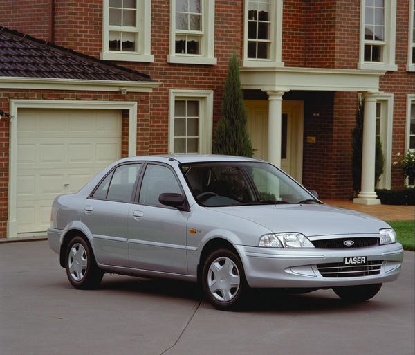 Ford Laser 1994. Carrosserie, extérieur. Berline, 4 génération