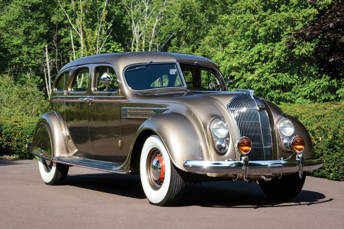 Chrysler Imperial 1934. Carrosserie, extérieur. Berline, 3 génération