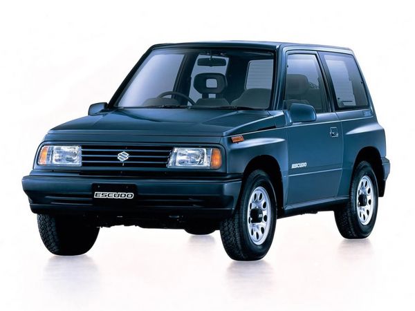 Suzuki Escudo 1988. Carrosserie, extérieur. VUS 3-portes, 1 génération
