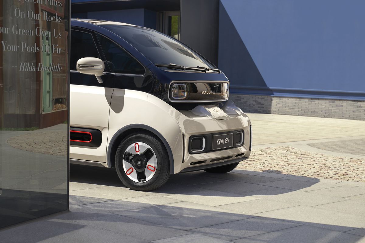 Baojun KiWi EV 2022. Carrosserie, extérieur. Mini 3-portes, 1 génération