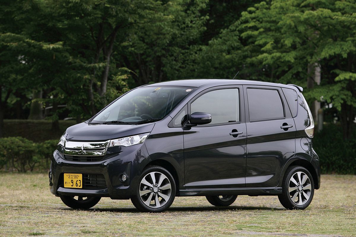 Mitsubishi eK Custom 2013. Carrosserie, extérieur. Monospace compact, 1 génération
