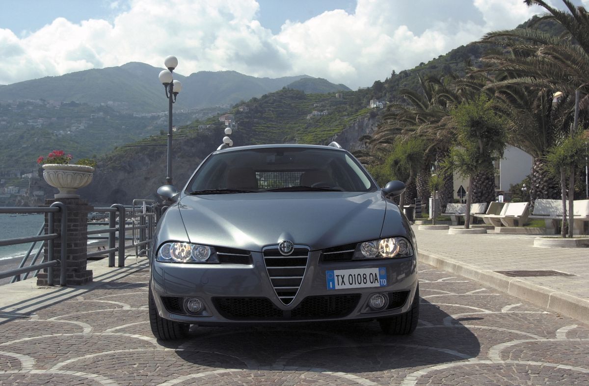 Alfa Romeo 156 2003. Carrosserie, extérieur. Break 5-portes, 1 génération, restyling 2