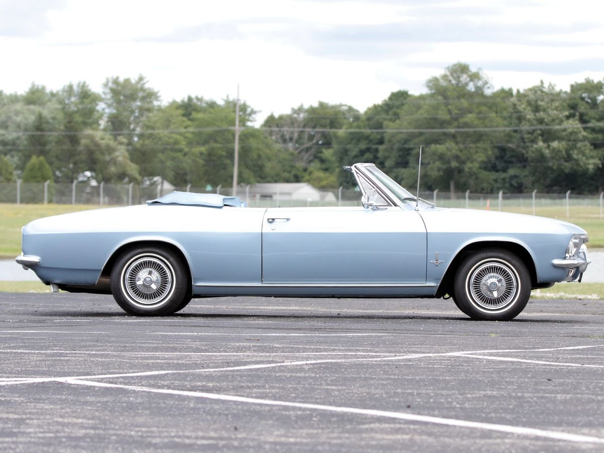 Chevrolet Corvair 1965. Carrosserie, extérieur. Cabriolet, 2 génération