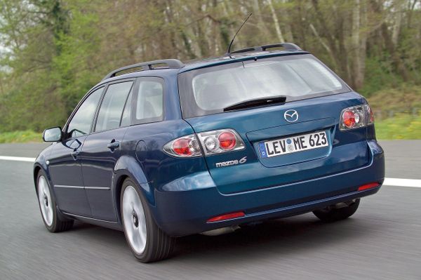 Mazda 6 2005. Bodywork, Exterior. Estate 5-door, 1 generation, restyling