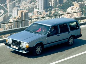Volvo 740 1983. Carrosserie, extérieur. Break 5-portes, 1 génération
