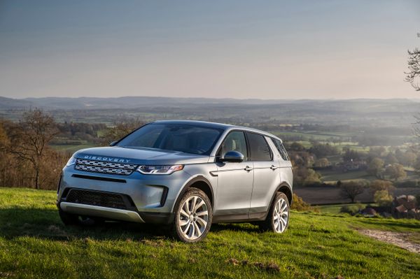 Land Rover Discovery Sport 2019. Carrosserie, extérieur. VUS 5-portes, 1 génération, restyling