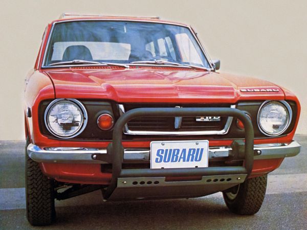 סובארו לאונה ‏1972. מרכב, צורה. סטיישן 5 דלתות, 1 דור
