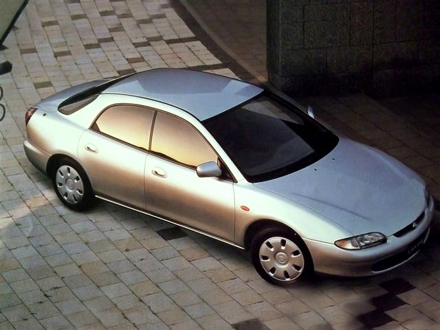 Mazda Lantis 1993. Carrosserie, extérieur. Berline, 1 génération