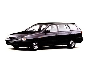 Toyota Caldina 1996. Carrosserie, extérieur. Break 5-portes, 1 génération, restyling