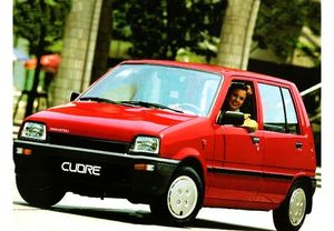 Daihatsu Cuore 1985. Bodywork, Exterior. Mini 5-doors, 2 generation