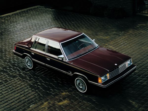 Dodge Aries 1981. Carrosserie, extérieur. Berline, 1 génération