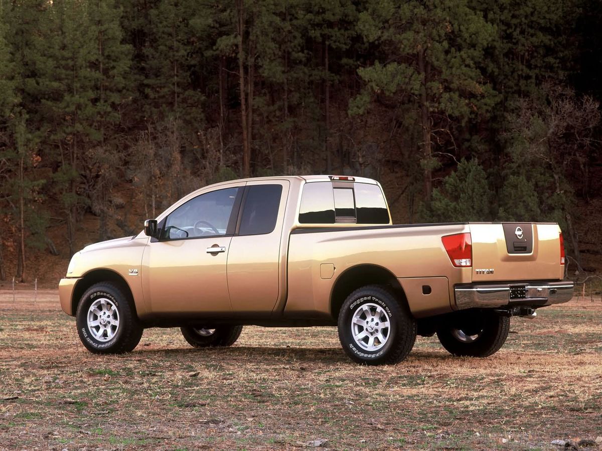 Nissan Titan 2003. Carrosserie, extérieur. 1.5 pick-up, 1 génération