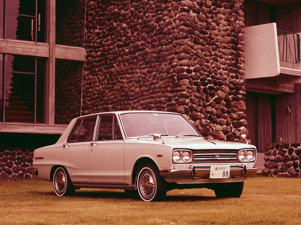 Nissan Skyline 1968. Bodywork, Exterior. Sedan, 3 generation