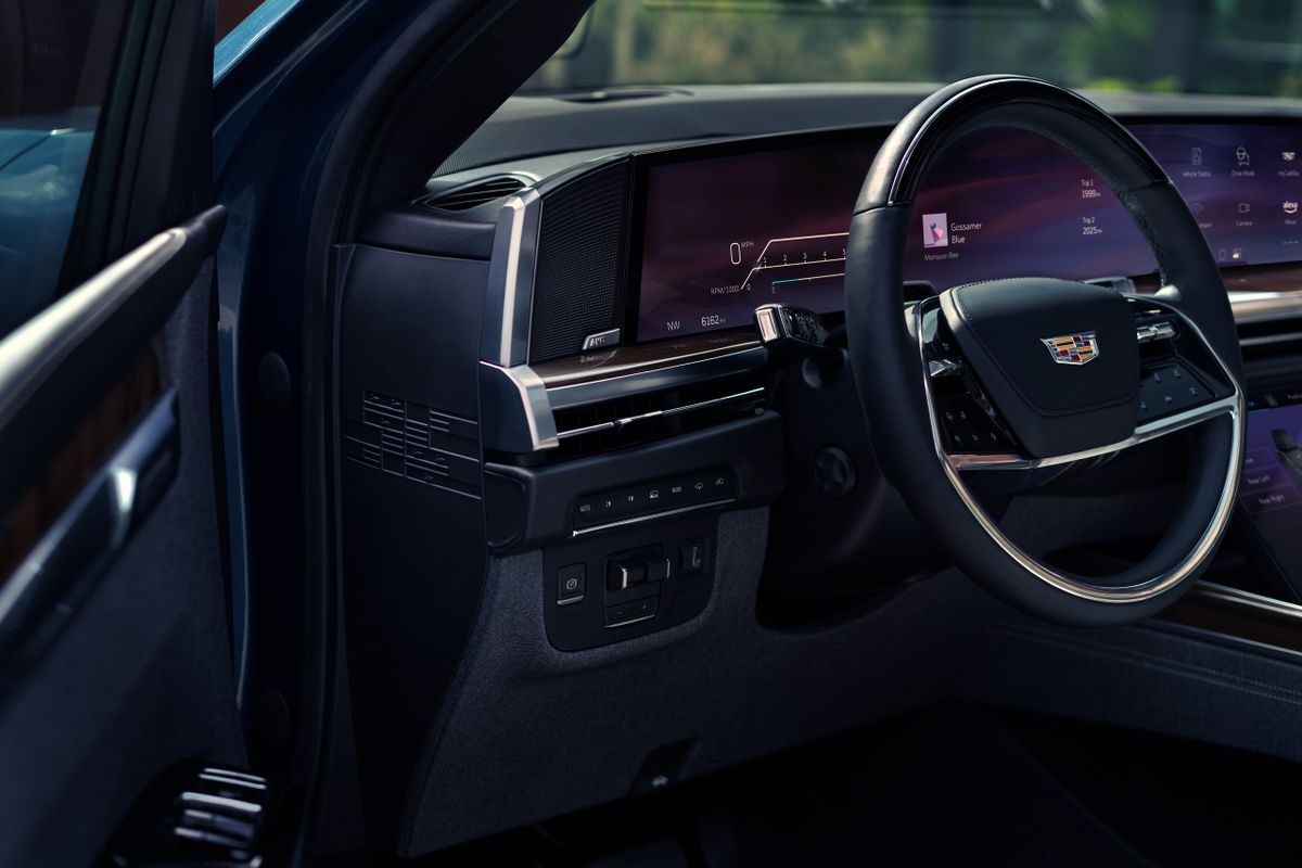 Cadillac Escalade 2024. Панель приборов. Внедорожник 5 дв., 5 поколение, рестайлинг 1