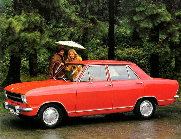 Opel Kadett 1965. Bodywork, Exterior. Sedan, 2 generation