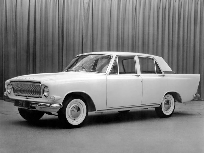Ford Zephyr 1962. Bodywork, Exterior. Sedan, 3 generation